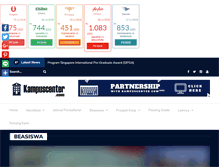 Tablet Screenshot of kampuscenter.com